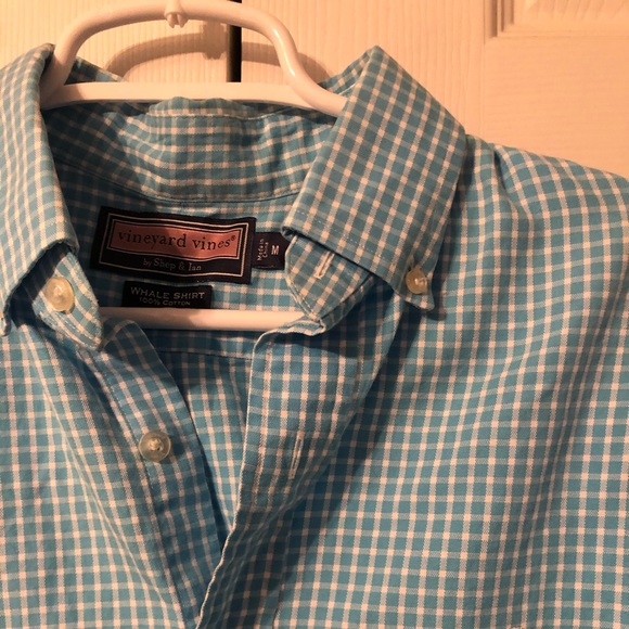 Vineyard Vines Other - Vineyard Vines Aqua Long Sleeve Button Down